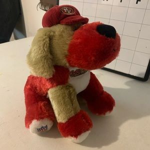 NFL 49er Plush Stuffed Animal Dog